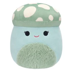 Squishmallows Tea Mushroom w/Fuzzy Green Belly
