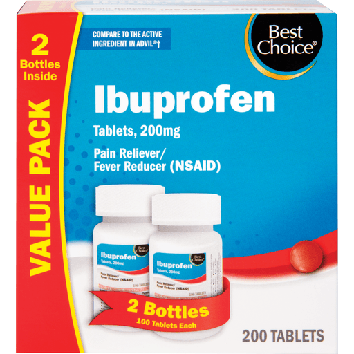 slide 1 of 1, Best Choice Ibuprofen Value Pack, 200 ct