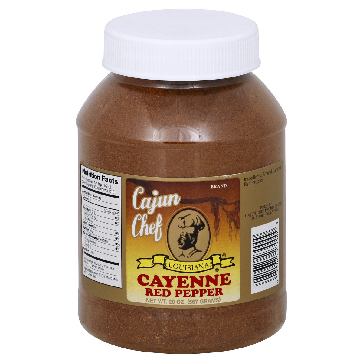 slide 3 of 3, Cajun Chef Red Pepper 20 oz, 20 oz