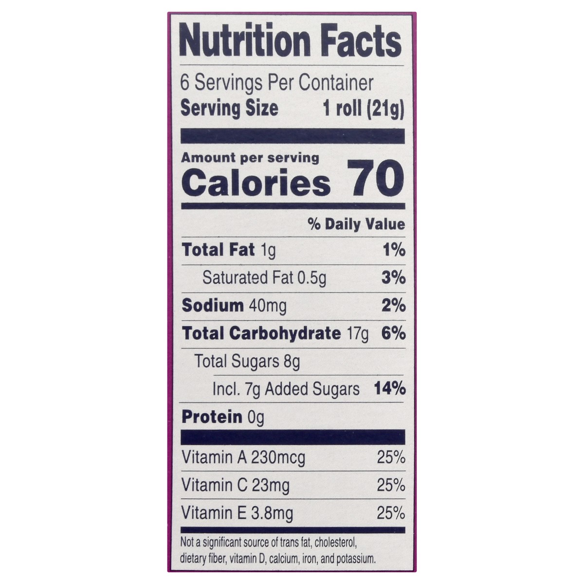 slide 4 of 13, Welch's Berry Fruit Rolls 6Ct, 0.75 oz