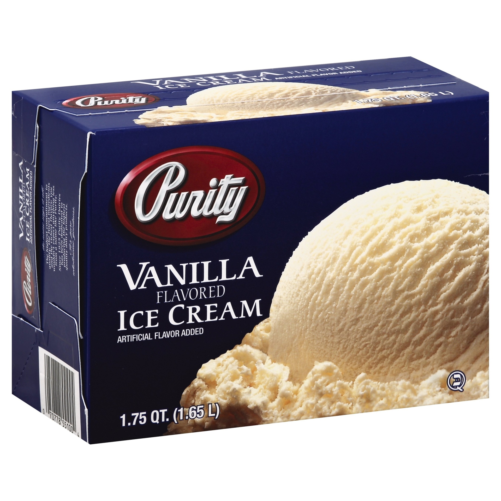 slide 1 of 1, Purity Homemade Vanilla Ice Cream, 56 fl oz