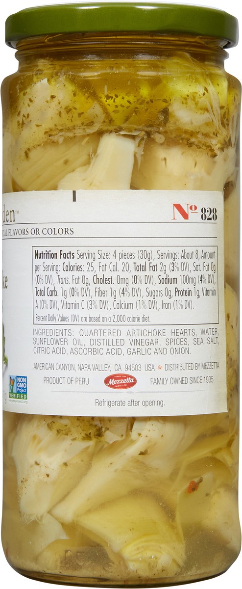 slide 7 of 7, Mezzetta Jeffs Naturals Marinated Artichoke Hearts, 14.5 oz