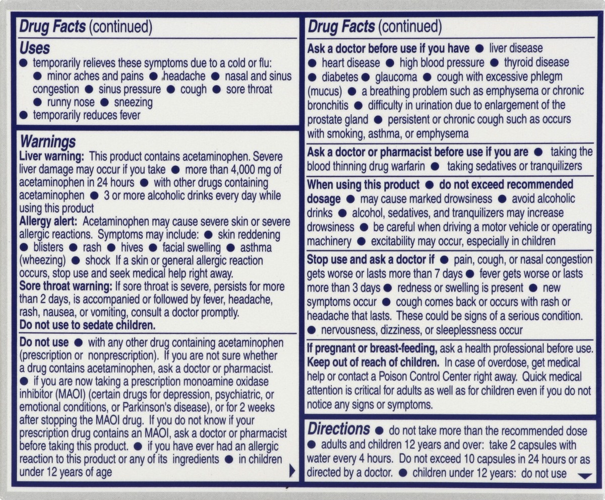 slide 6 of 6, Alka-Seltzer Plus Maximum Strength Cold Cough Cool Menthol Flavor Liquid Gels, 20 ct