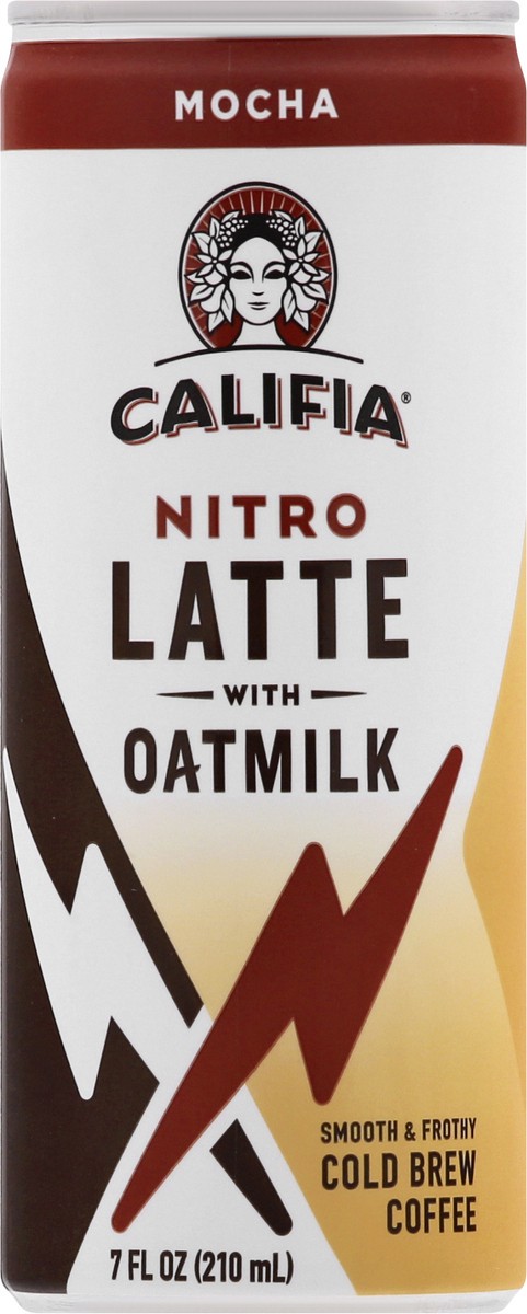 slide 13 of 13, Califia Farms Nitro Mocha Latte with Oatmilk 7 oz, 7 oz