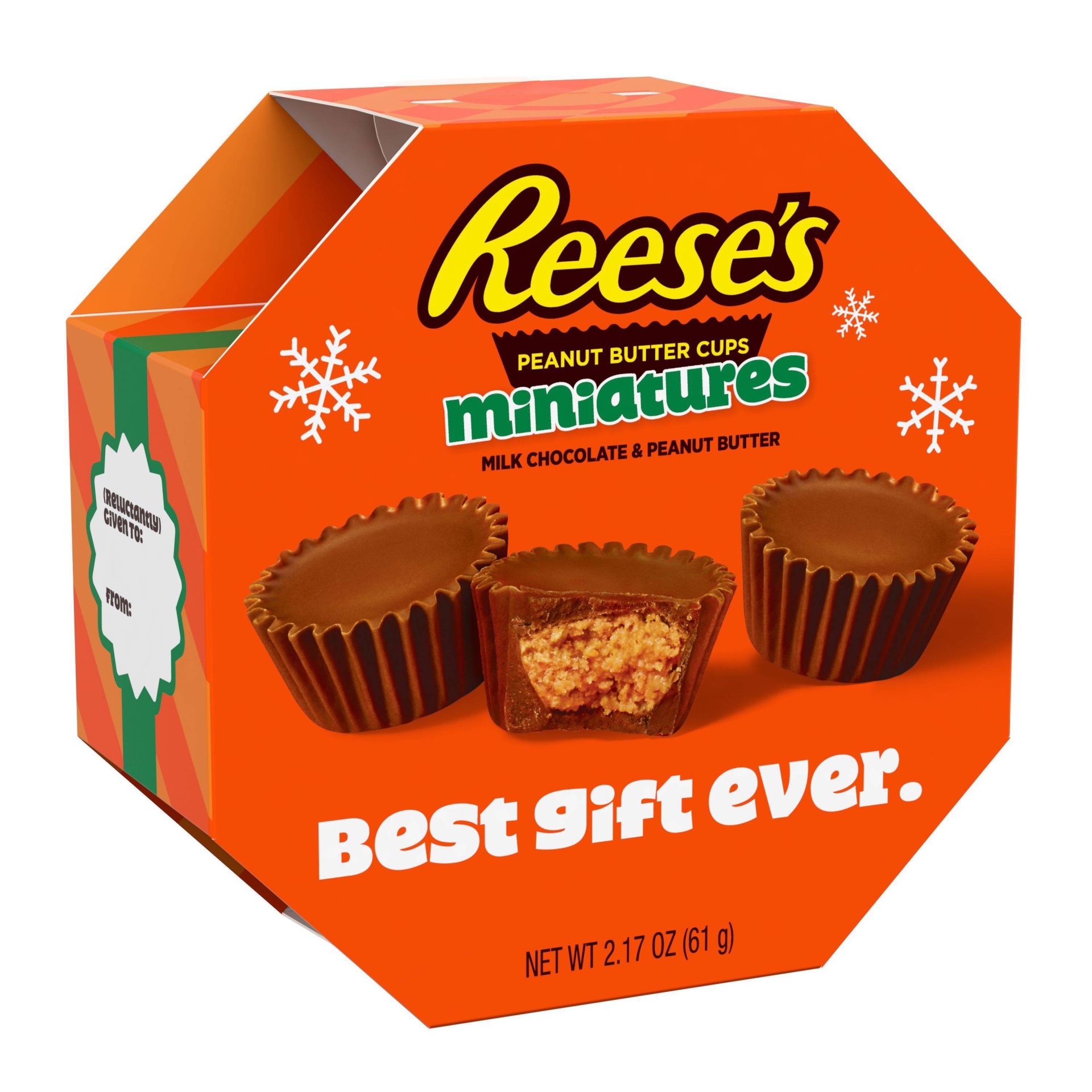 slide 1 of 1, Hershey's Reese's Peanut Butter Ornaments Box Kit, 2.17 oz