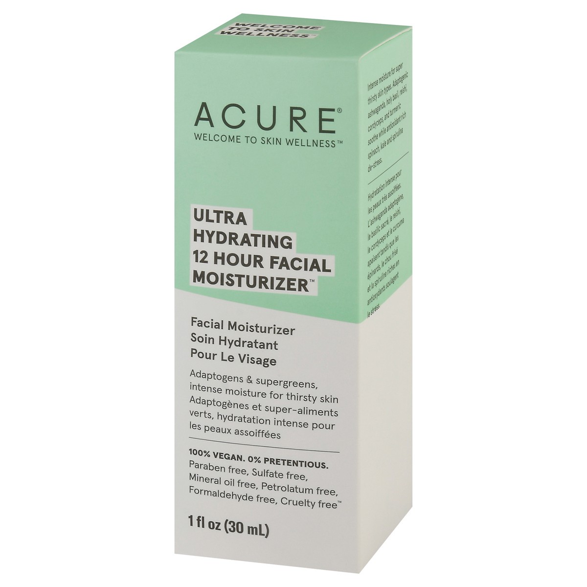 slide 4 of 13, Acure Ultra Hydratin 12-Hour Facial Moisturizer, 1 fl oz