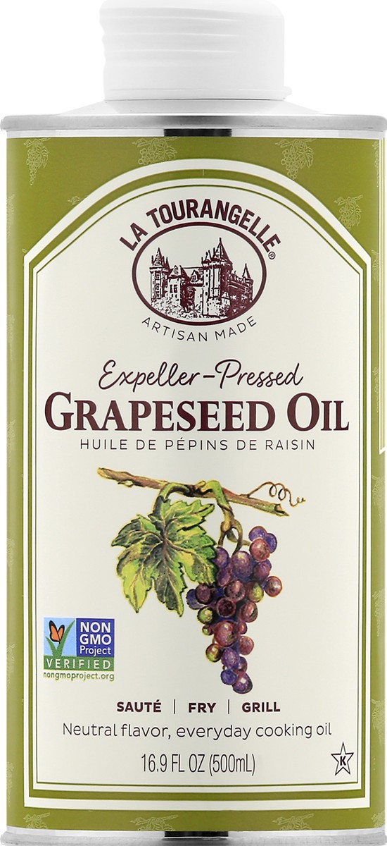 slide 8 of 13, La Tourangelle Expeller-Pressed Grapeseed Oil 16.9 oz, 16.9 fl oz