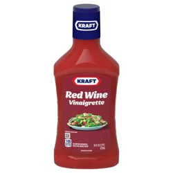 Kraft Red Wine Vinaigrette Salad Dressing, 16 fl oz Bottle