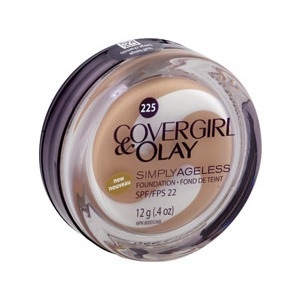 slide 1 of 1, Covergirl + Olay Simply Ageless Compact 225 Buff Beige, 0.4 oz