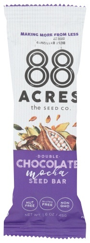 slide 1 of 1, 88 Acres Double Chocolate Mocha Seed Bar, 1.6 oz