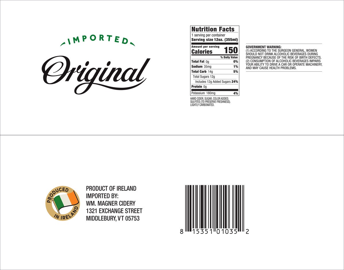 slide 3 of 7, Magners Original Irish Cider 12 - 12 fl oz Bottles, 12 ct