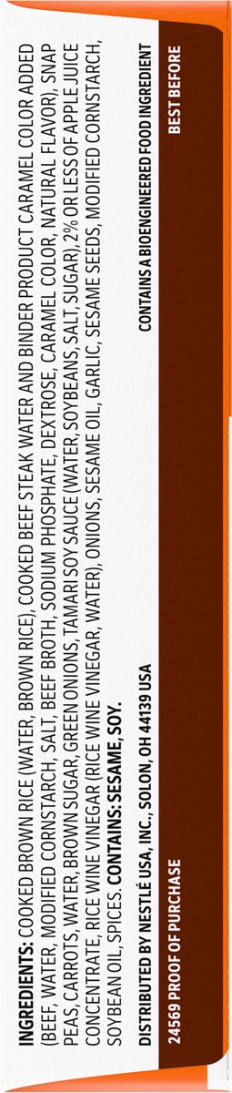 slide 9 of 9, Lean Cuisine Frozen Meal Korean-Style Beef and Vegetables, Protein Kick Microwave Meal, Microwave Beef Dinner, Frozen Dinner for One, 8.75 oz