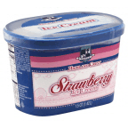 slide 1 of 1, Highland Crest Strawberry Ice Cream, 48 oz
