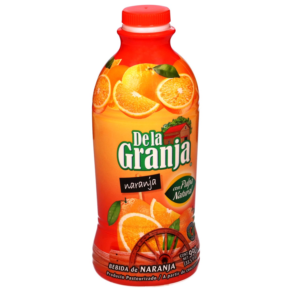 slide 4 of 13, De la Granja Orange Drink - 33.50 fl oz, 33.5 fl oz