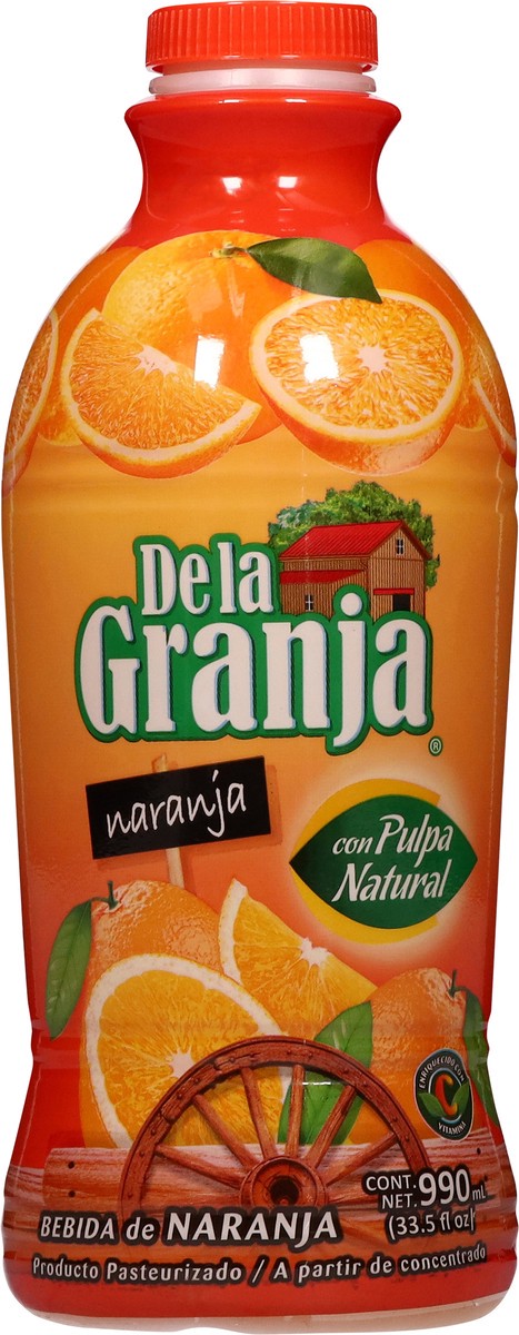 slide 2 of 13, De la Granja Orange Drink - 33.50 fl oz, 33.5 fl oz