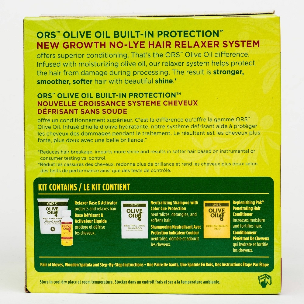 slide 2 of 4, ORS Olive Oil New Growth Normal Hair Relaxer Kit, 1 oz