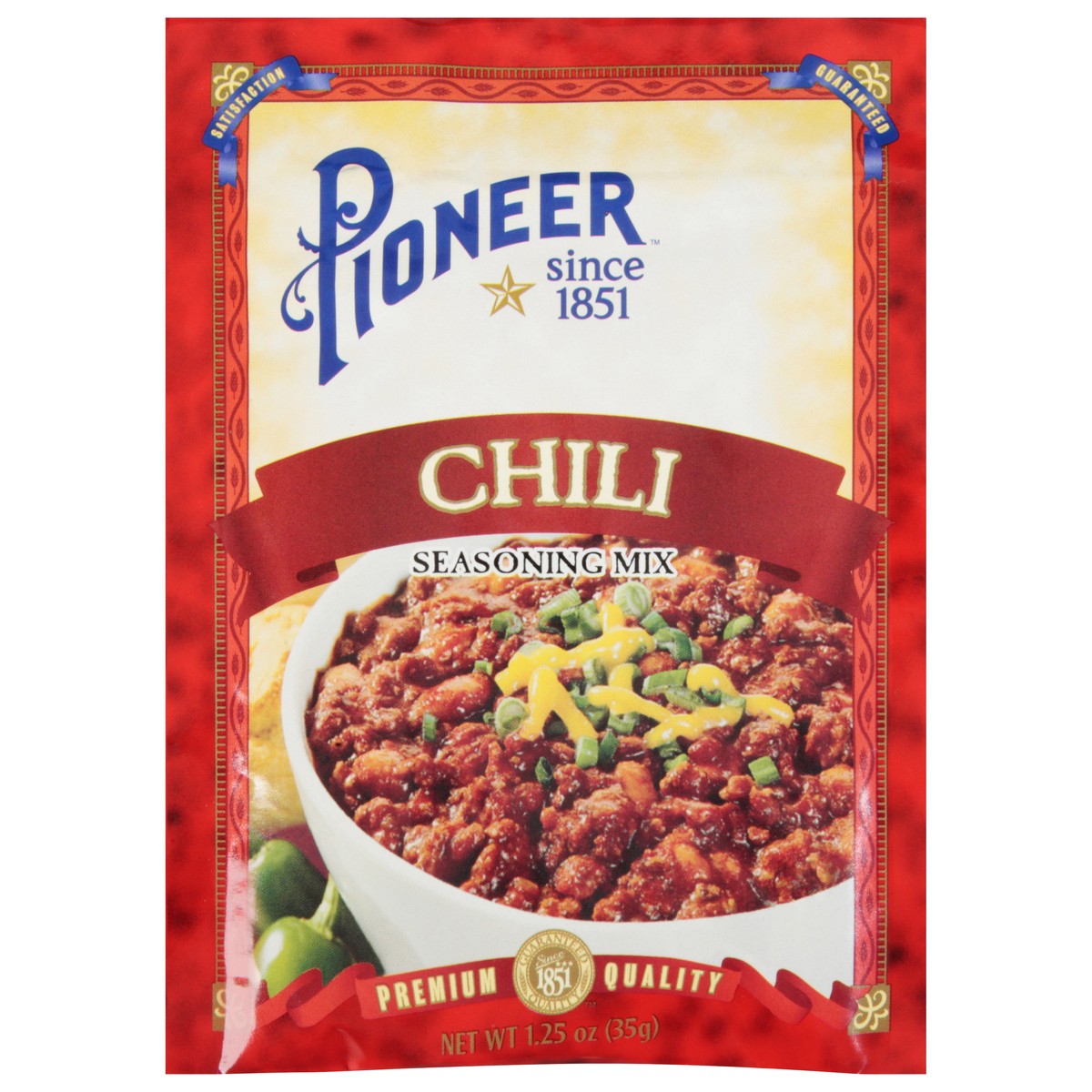 slide 2 of 12, Pioneer Chili Seasoning Mix 1.25 oz, 1.25 oz