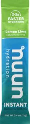 Nuun Hydration Lemon Lime Instant - 0.40 ct