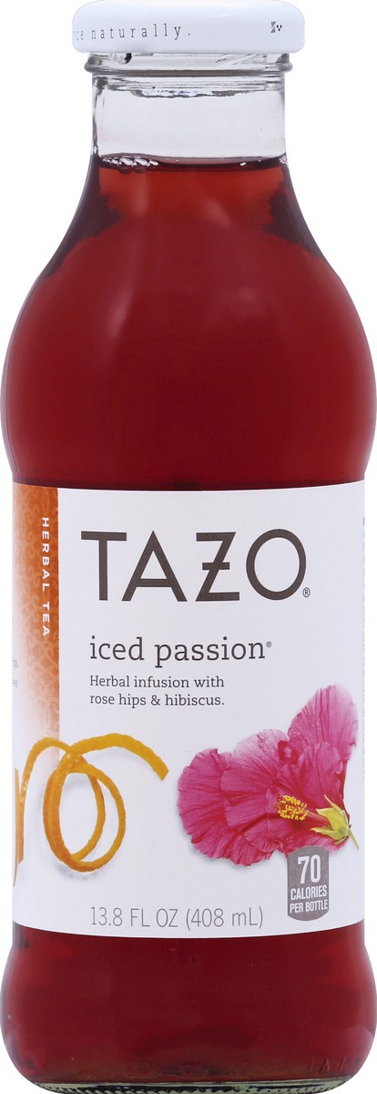 slide 4 of 4, Tazo Herbal Tea Iced Passion 13.8 Fl Oz, 13.8 oz