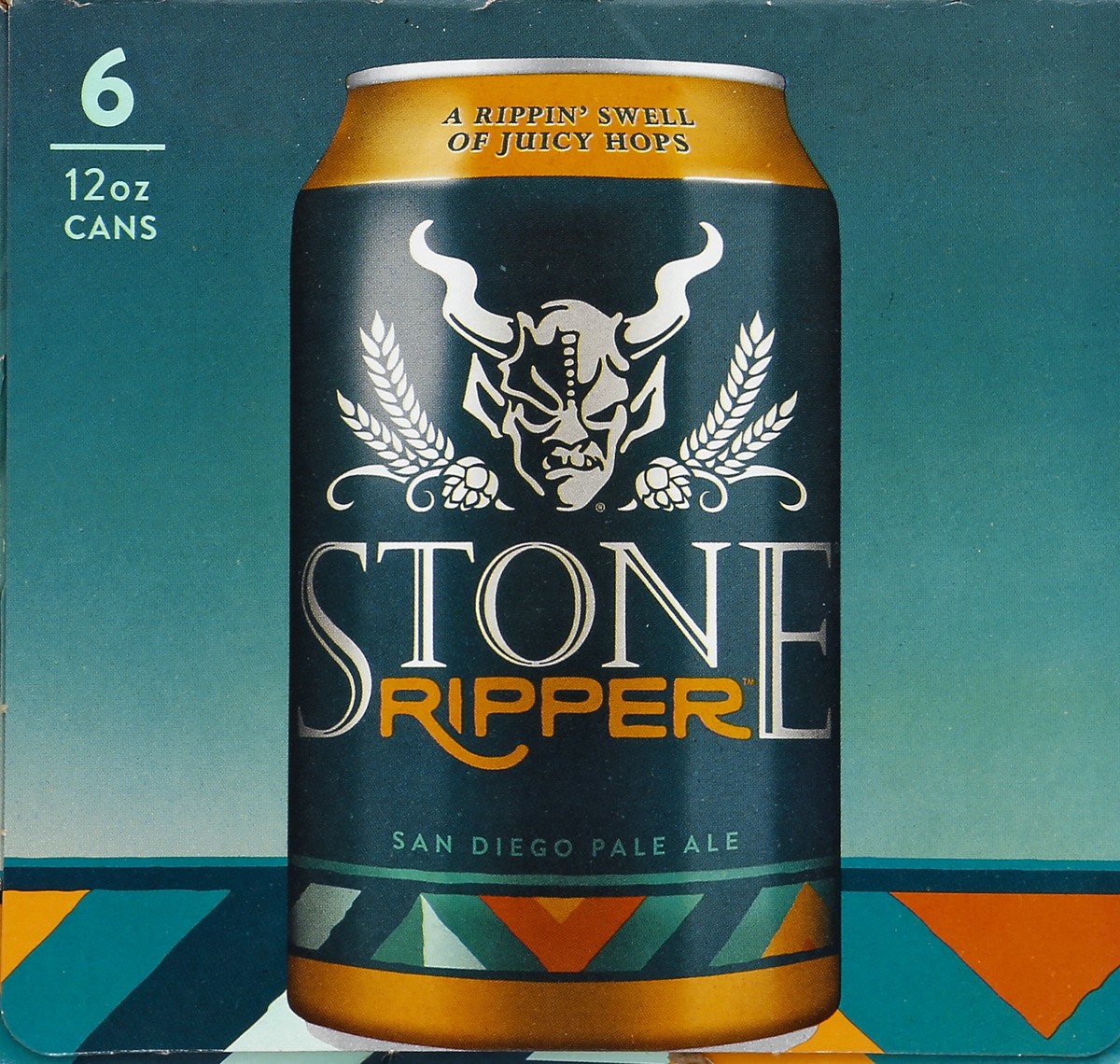 slide 2 of 6, Stone Brewing Stone Ripper Pale Ale, 6 ct; 12 fl oz