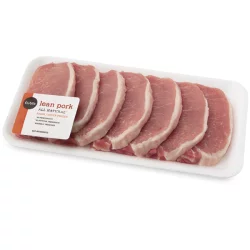 Publix Pork All Natural Pork Loin Boneless Chops, Thinly Sliced