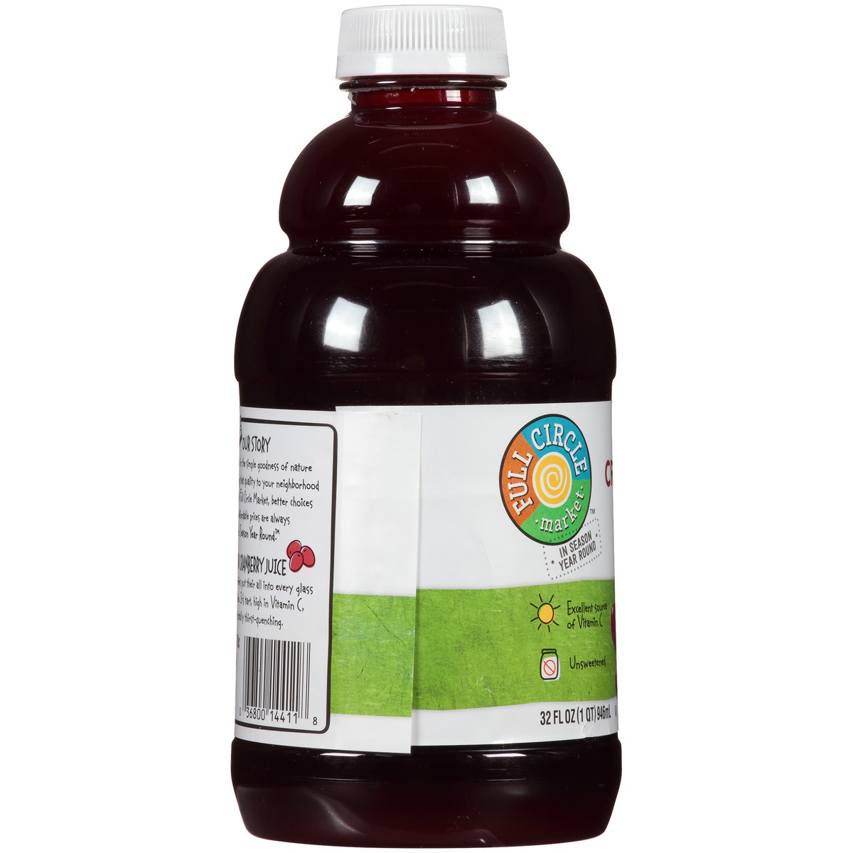 slide 7 of 9, Full Circle Market 100% Cranberry Juice From Concentrate - 32 fl oz, 32 fl oz