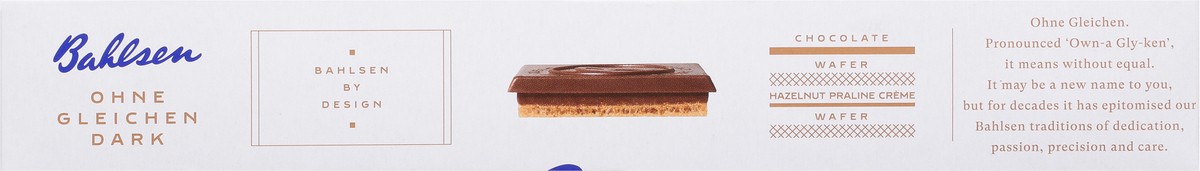 slide 11 of 14, Bahlsen Dark Chocolate Ohne Gleichen 4.4 oz, 4.4 oz