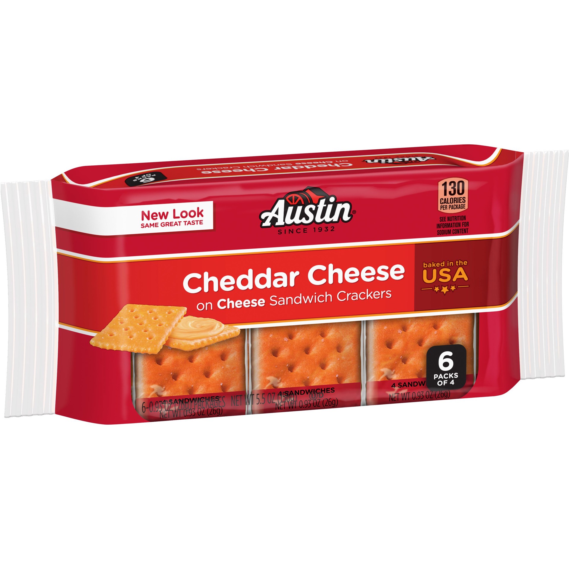 Austin Sandwich Crackers Cheese Crackers with Cheddar Cheese 5.5 oz | Shipt