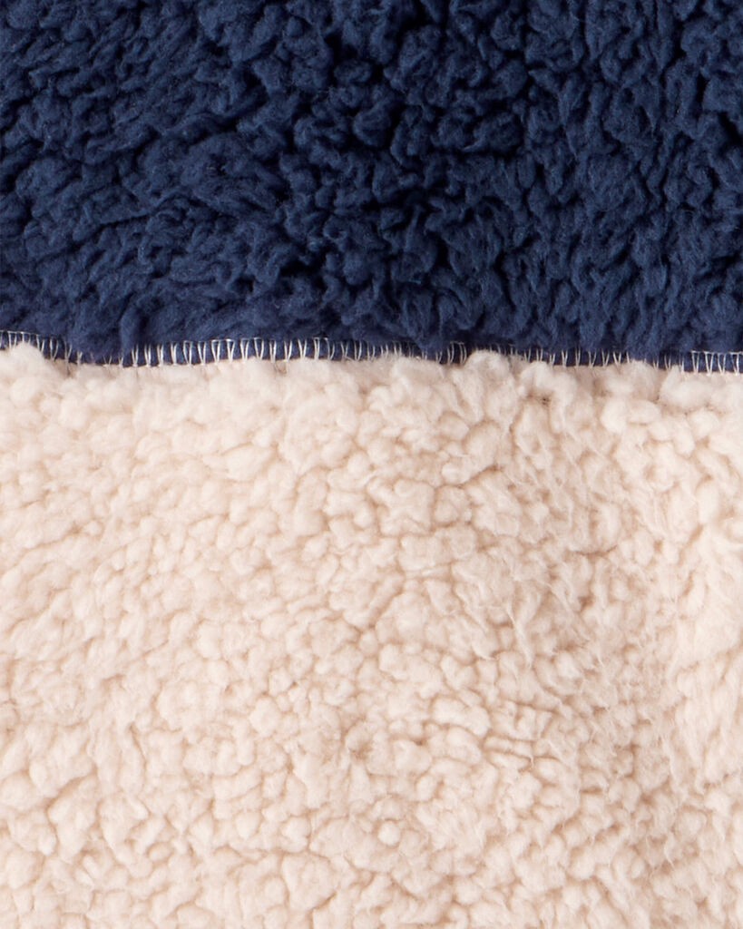 slide 2 of 2, Carter's Boys Sherpa Sleeveless Vest - Blue Blue 4, 1 ct