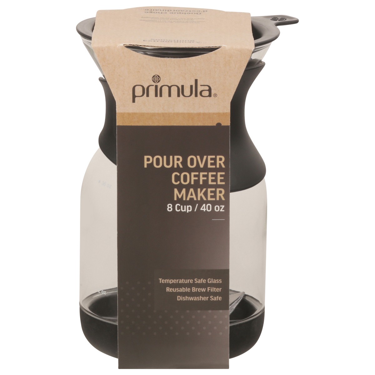 slide 10 of 11, Primula Glass Pourover Coffee Maker 1 Count, 1 ct