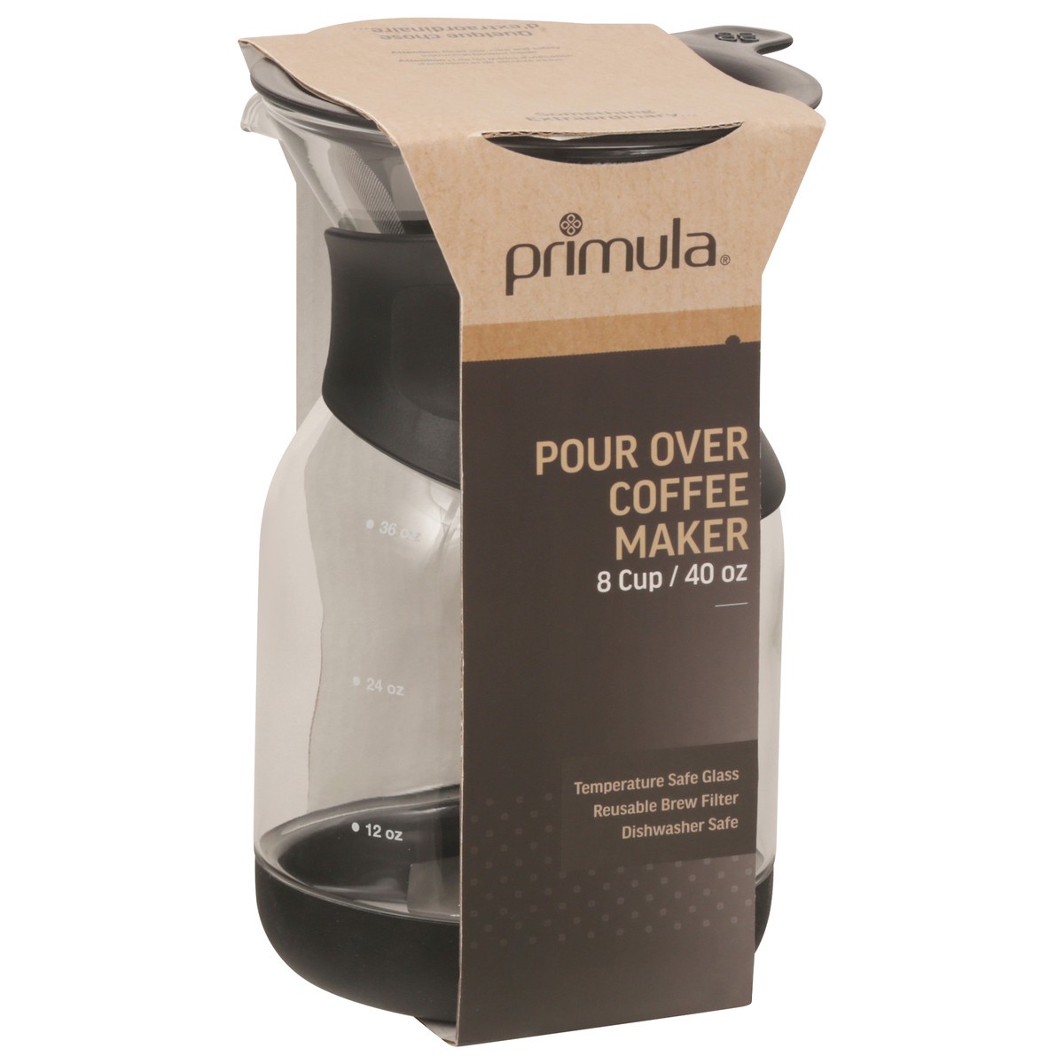slide 4 of 11, Primula Glass Pourover Coffee Maker 1 Count, 1 ct