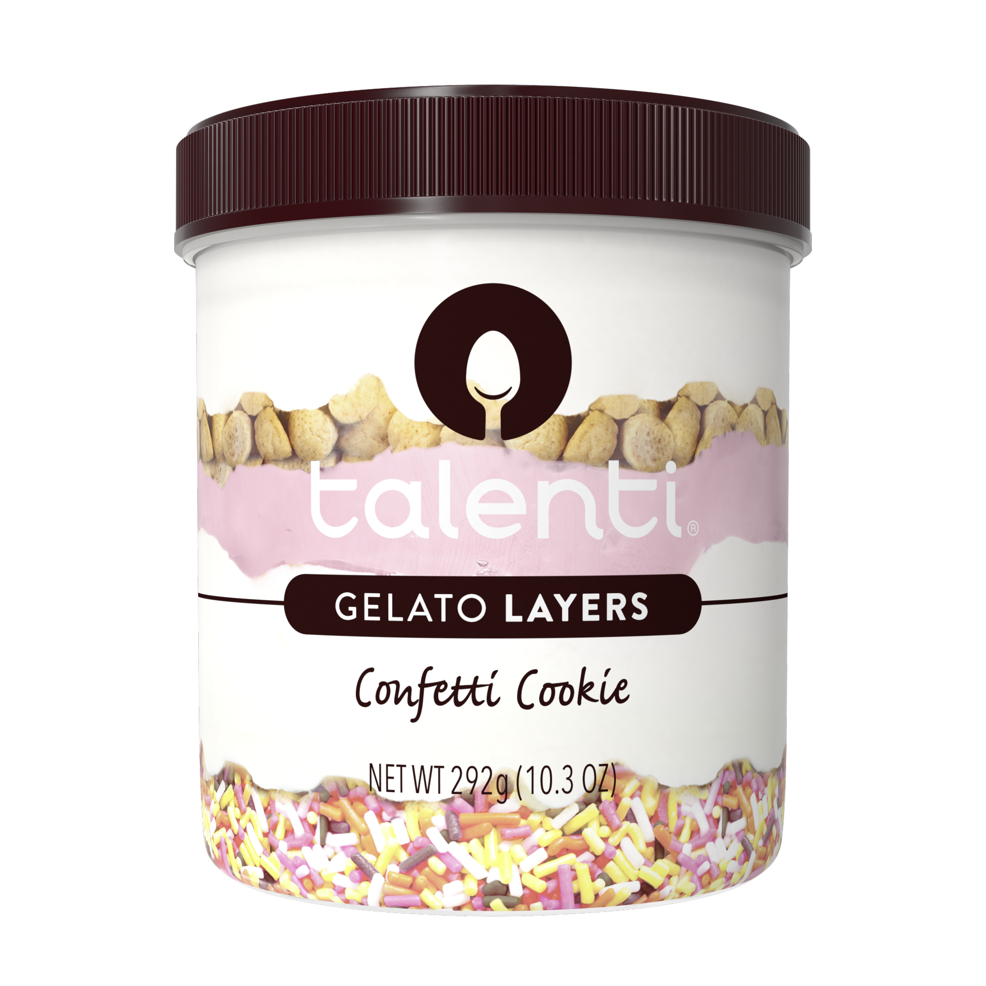 slide 1 of 7, Talenti Gelato Layers Confetti Cookie Ice Cream, 1 pint