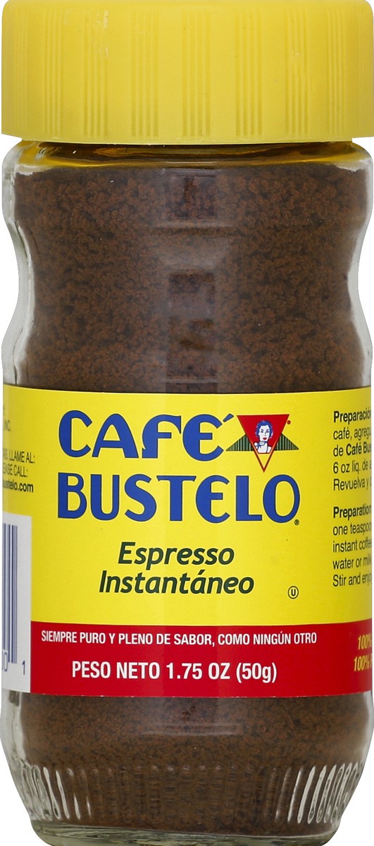 slide 8 of 8, Café Bustelo Espresso Instant Coffee - 1.75 oz, 1.75 oz