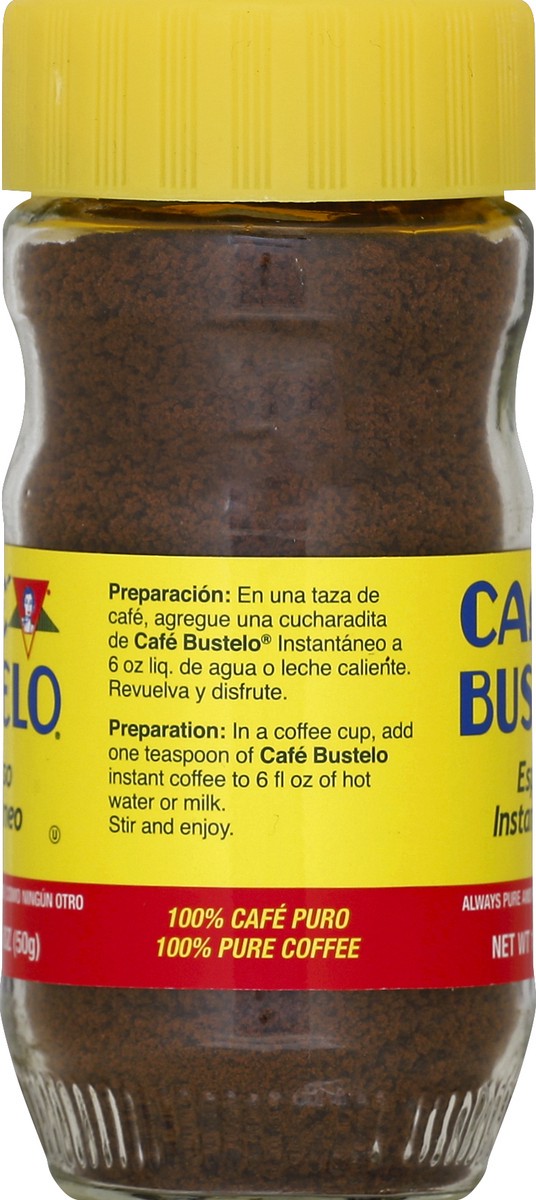 slide 3 of 8, Café Bustelo Espresso Instant Coffee - 1.75 oz, 1.75 oz