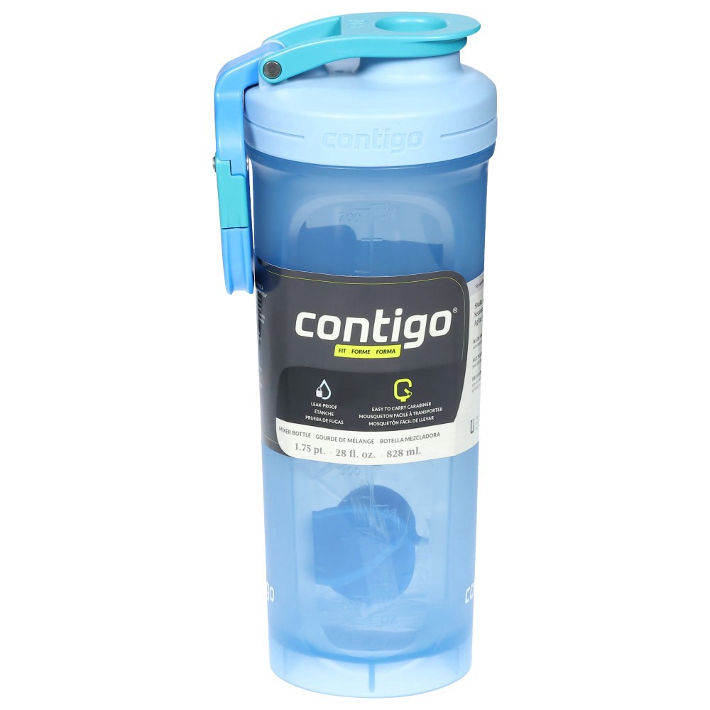 slide 4 of 6, Contigo® Shake & Go 2.0 Mixer Bottle - Glacier, 28 fl oz