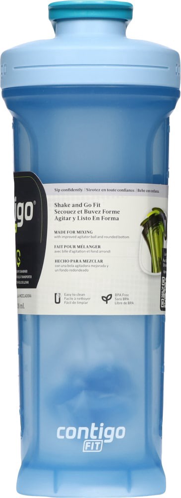 slide 5 of 6, Contigo® Shake & Go 2.0 Mixer Bottle - Glacier, 28 fl oz