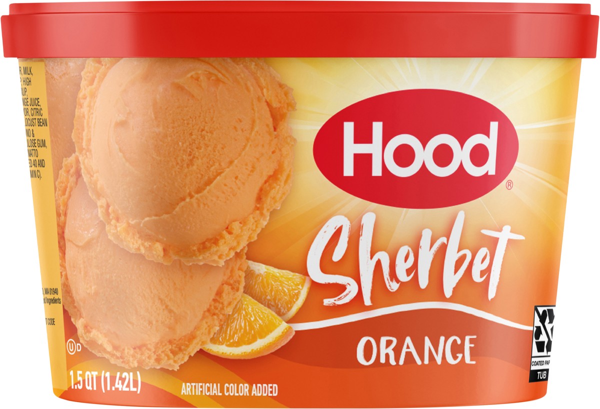 slide 11 of 14, Hood Orange Sherbet, 1.5 Quarts, 1.5 qt