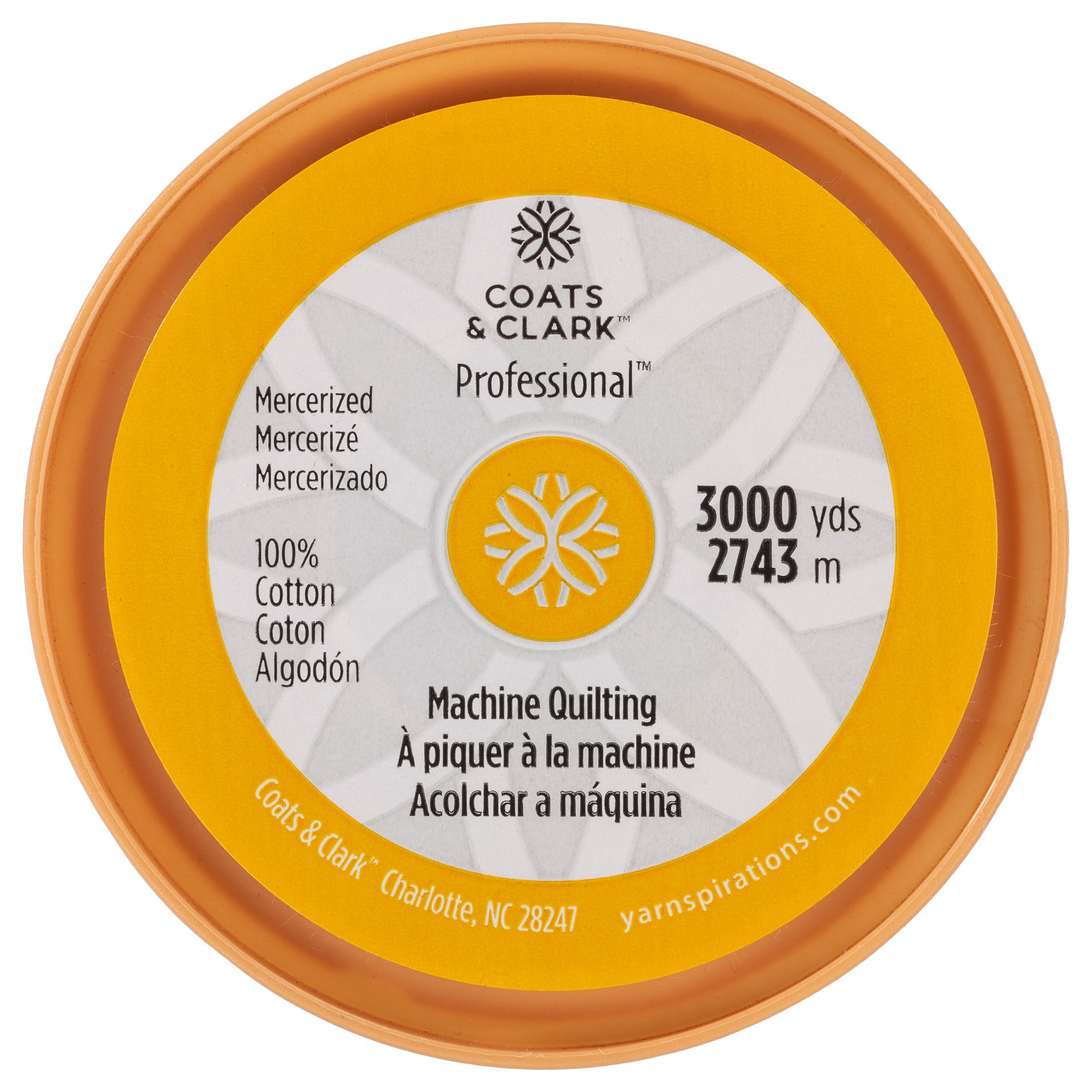 slide 5 of 6, Coats & Clark Professional Machine Quilting Thread, 3,000yd., 3000 yd