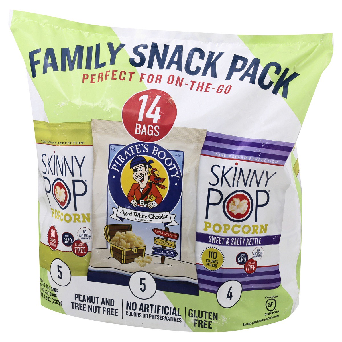 slide 9 of 9, SkinnyPop Assorted Family Snack Pack 14 ea, 14 ct