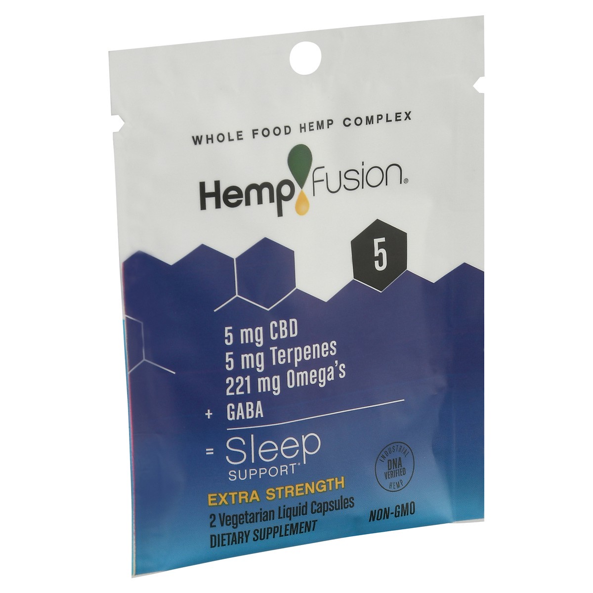 slide 9 of 11, HempFusion Extra Strength Sleep Support Vegetarian Liquid Capsules 2 ea, 2 ct