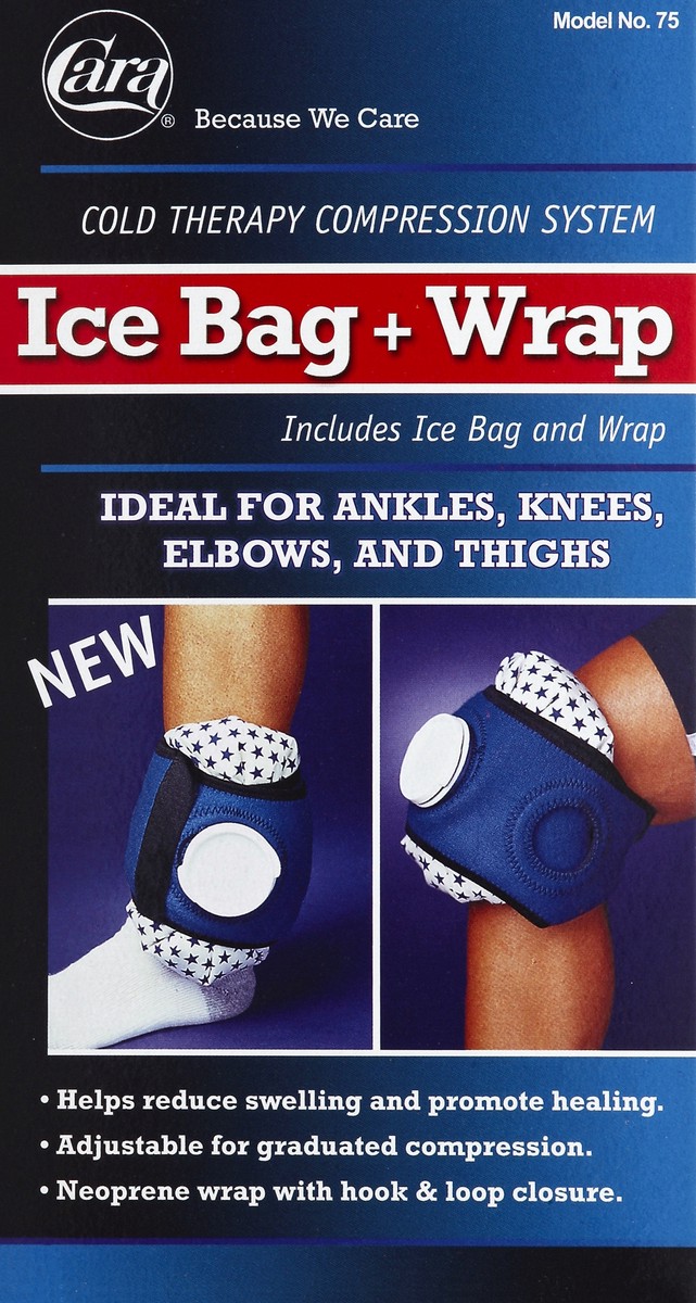slide 2 of 4, Cara Ice Bag + Wrap 1 ea, 1 ct