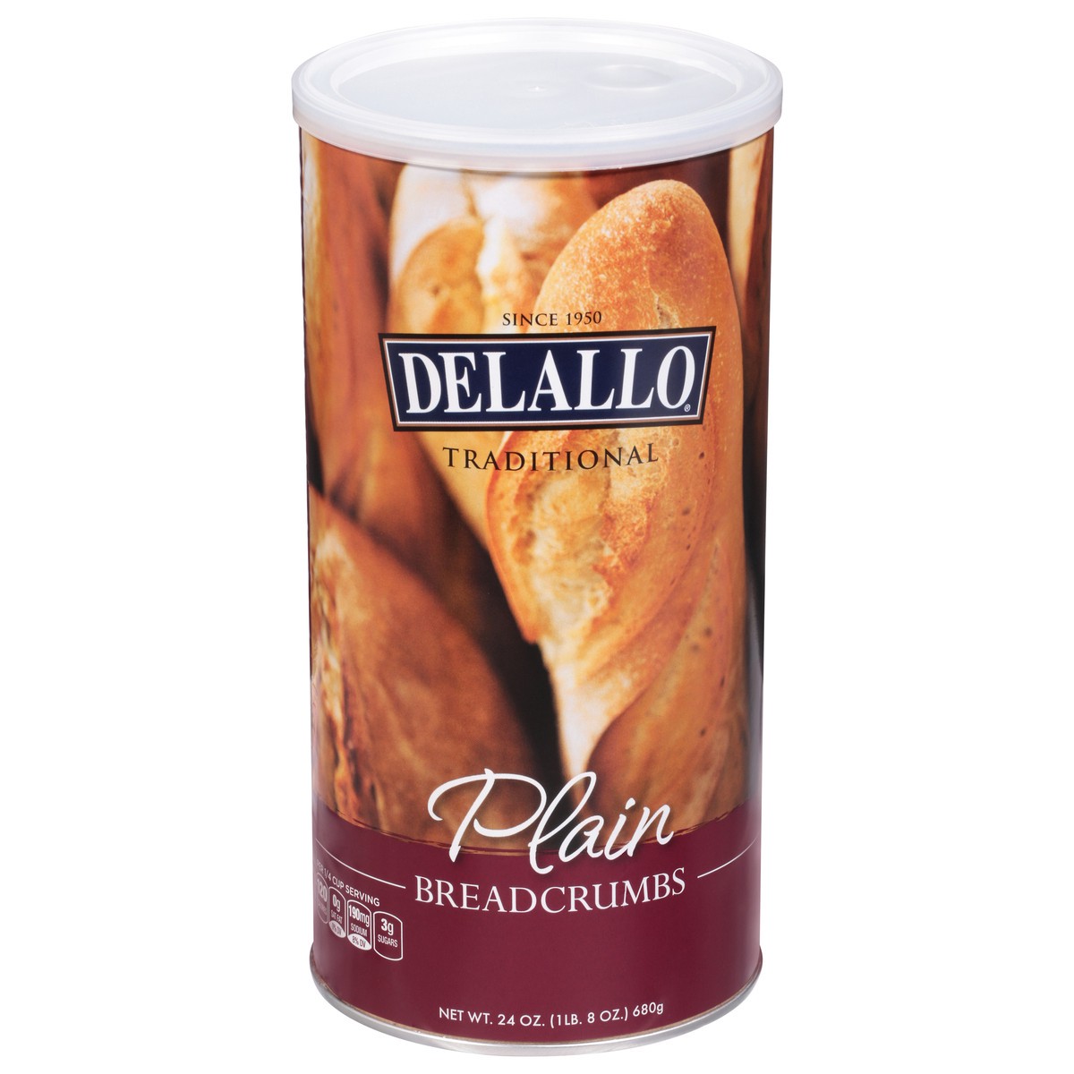 slide 2 of 11, DeLallo 100% Organic Plain Bread Crumbs, 24 oz