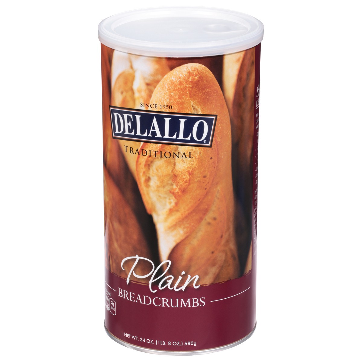 slide 3 of 11, DeLallo 100% Organic Plain Bread Crumbs, 24 oz