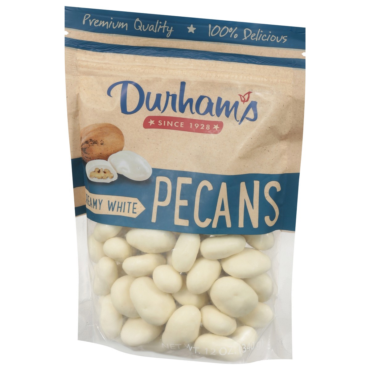 slide 5 of 13, Durham's Creamy White Pecans 12 oz, 12 oz