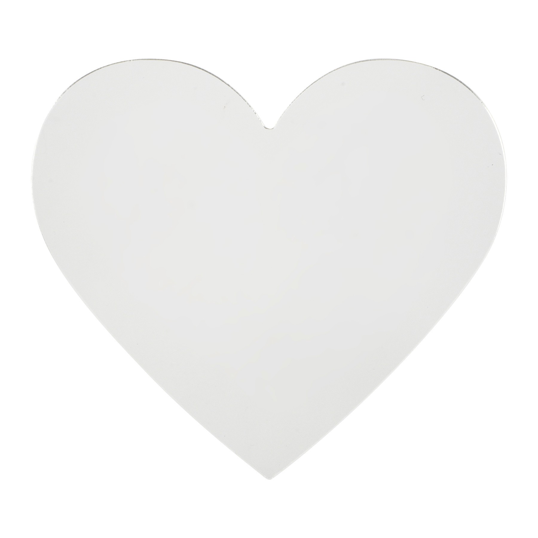 slide 2 of 2, 4" Acrylic Heart Blanks, 6ct. By Make Market, 6 ct