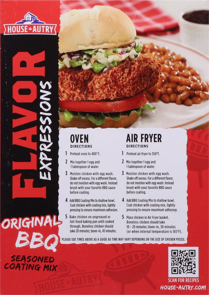 slide 5 of 9, House-Autry Flavor Expressions Seasoned Original BBQ Coating Mix 2 ea, 2 ct