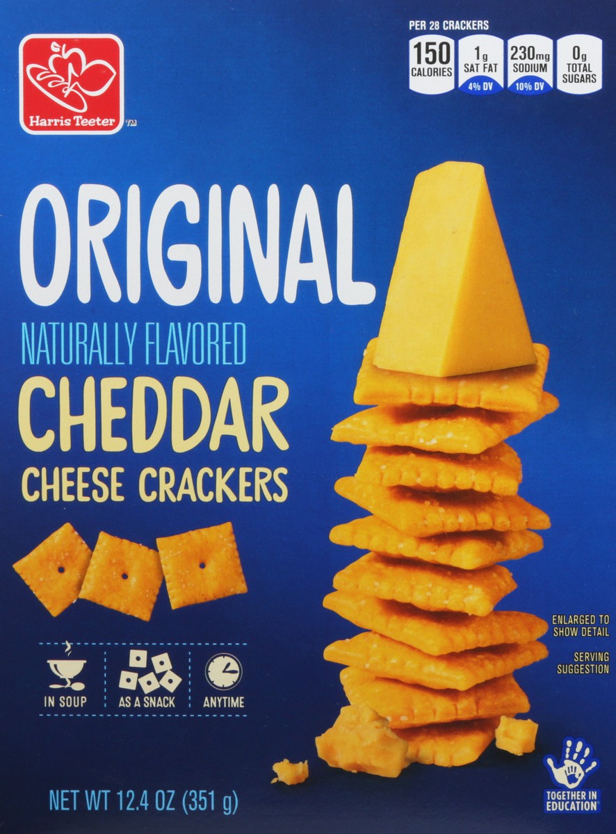 slide 3 of 10, Harris Teeter Cheese Crackers, 13.7 oz