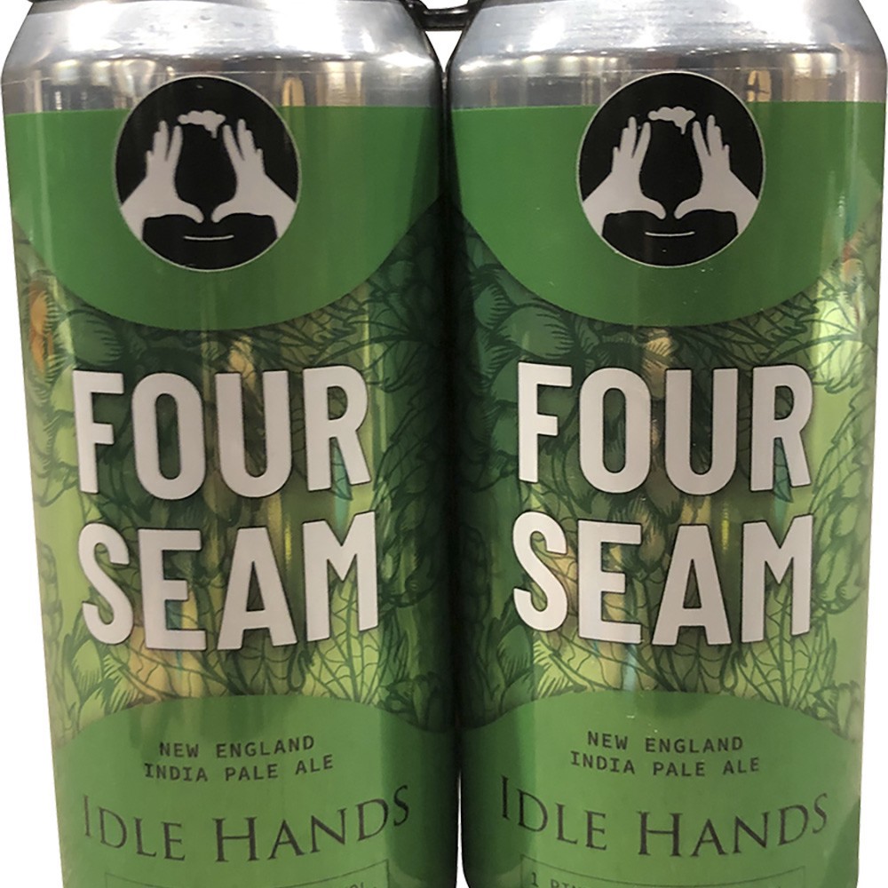 slide 1 of 1, Idle Hands Craft Ales Idle Hands Four Seam New England IPA, 4 ct; 16 oz