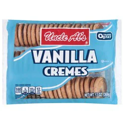 Uncle Al's Vanilla Cremes Cookies 13 oz