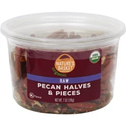 Nature's Basket Organic Pecan Halves